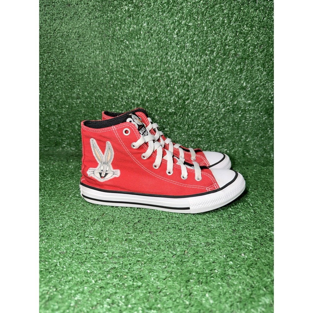 Converse Chuck Taylor Looney Tunes Bugs Bunny Sneakers Womens Size 5 Mens Size 3